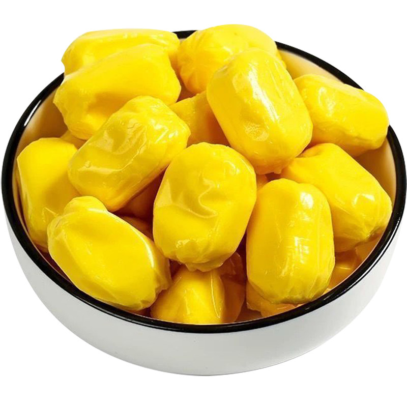榴莲糖正宗装特浓软糖果味
