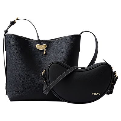 Fion/菲安妮红豆水桶包子母包