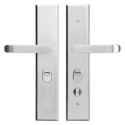 防盗门锁家用通用型门把手大门套装室外手柄锁具入户铁门进户老式