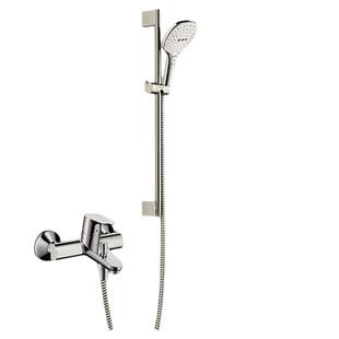 汉斯格雅hansgrohe境雨飞雨非恒温淋浴花洒简易套装组合浴缸龙头