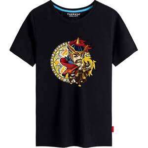 三国杀t恤短袖男士学生游戏衣服半截袖体恤曹操郭嘉吕布赵云陆逊