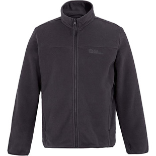 Jack wolfskin/狼爪正品秋季男子运动休闲时尚保暖立领抓绒衣