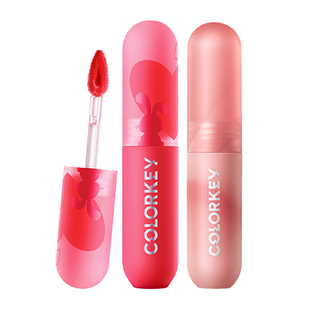 colorkey/珂拉琪唇釉泥水雾唇露不沾杯口红小彩蛋608哑光丝绒镜光