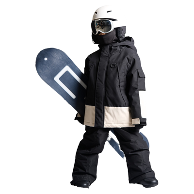 imgo儿童滑雪服特氟龙拒水涂层