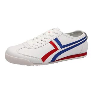 Tt&Mm/汤姆斯潮流阿甘鞋女鞋全皮时尚板鞋夏季平底华夫休闲小白鞋