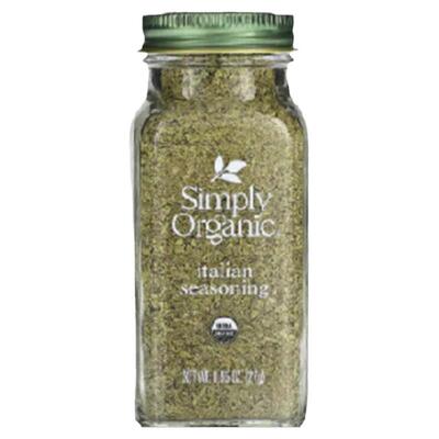 美国Simply Organic进口纯天然意大利有机无盐调味料增香西餐烹饪