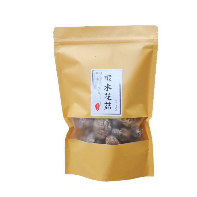 香菇干椴木花菇鲍般口感滑嫩无硫