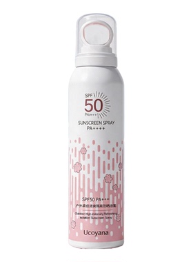 Ucoyana防晒喷雾SPF50+清爽