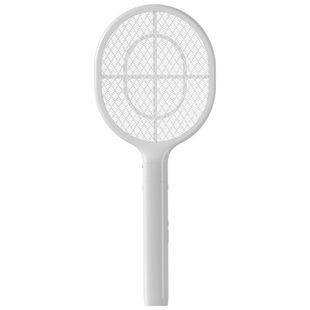 雅格电蚊拍充电式家用锂电池新款加长可伸缩超强力打苍蝇电灭蚊拍