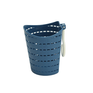 圆形挂篮壁挂免打孔储物篮子杂物收纳筐可叠加收纳篮子花架盆栽篮