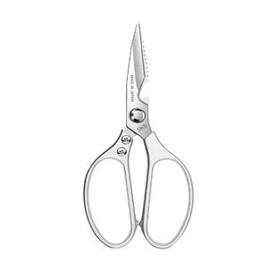 特大号剪刀家用厨房剪刀进口不锈钢锋利修枝剪安全剪杀鱼强力鸡骨剪缝剪线头专用厨房工业多功能大号剪子F2