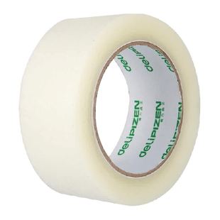 得力透明胶带大卷高粘度不留胶快递打包封箱带封口包装宽胶布无痕