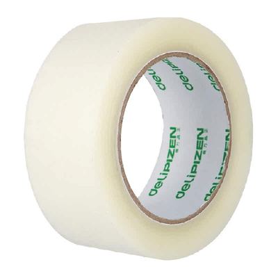 得力高粘度不留胶快递透明胶带