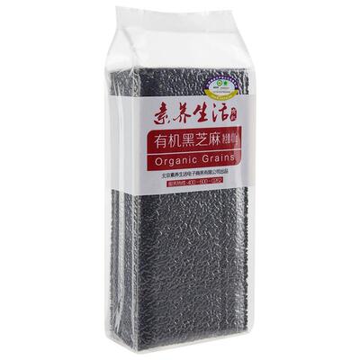 素养生活有机黑芝麻东北杂粮400g