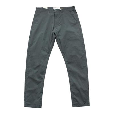 长裤简约基础薄款水洗棉休闲裤男