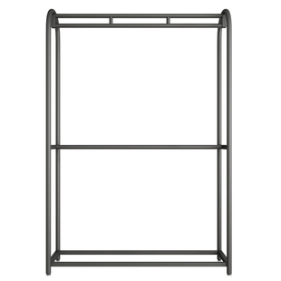 影楼男装西服双层挂衣架子落地式婚纱店展示架礼服秀禾旗袍工作室