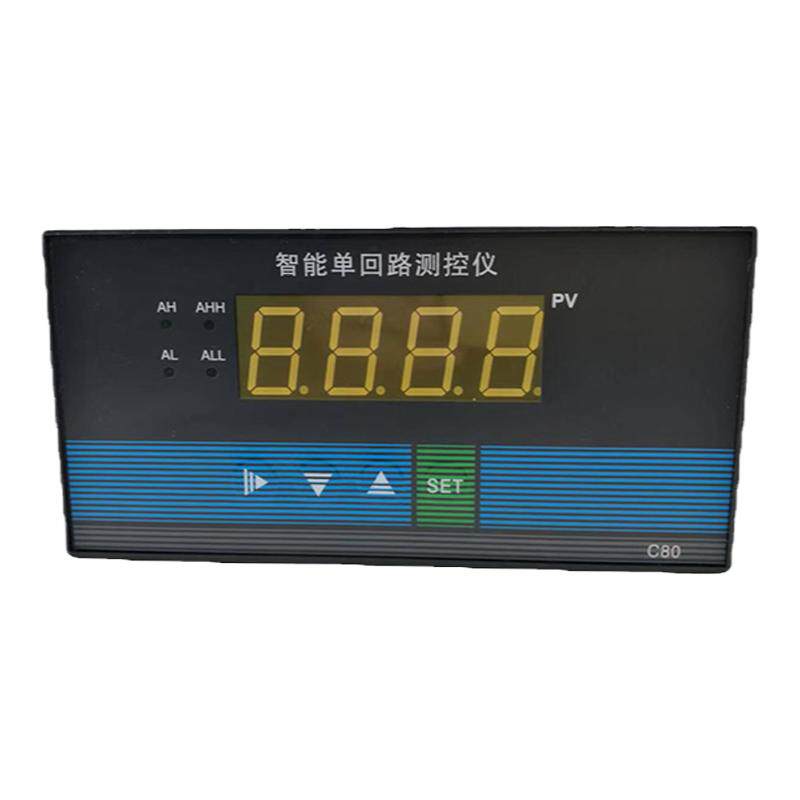 智能数显表4-20mA温度PT温控仪