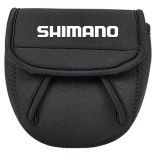 钓鱼喜玛诺纺车轮包保护套渔轮加厚防水路亚海钓矶钓鱼轮袋收纳包