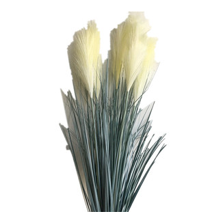 新品大束仿真芦苇狗尾巴草软装居家客厅摆件落地水生植物装饰花卉