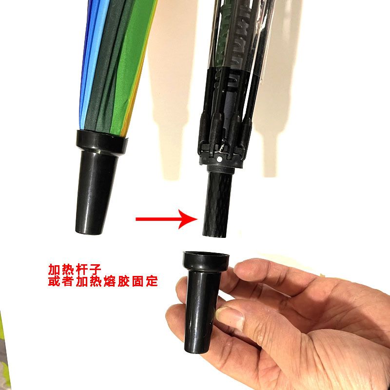 包邮雨伞配件长杆伞伞顶太阳伞零件伞伞配件修帽套雨伞防水长柄伞