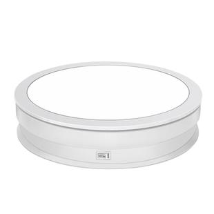 珠宝首饰电动转盘 直播视频拍摄自动旋转盘 陶瓷灯光发光调光底座