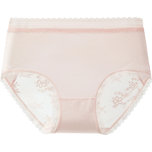 六只兔子内裤女桑蚕丝底裆透气轻薄女士三角裤中腰包臀短裤女