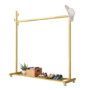 家用落地衣架卧室内收纳箱盒置物架宿舍晾衣架神器挂衣服被子衣架