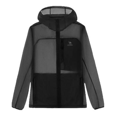 骆驼户外防晒防泼遮热运动外套