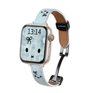 适用vivowatchgt2手表带牛仔磁吸vivo watch gt智能运动手表链watch5女士手环腕带iqoowatchgt2新款iqoo女款3