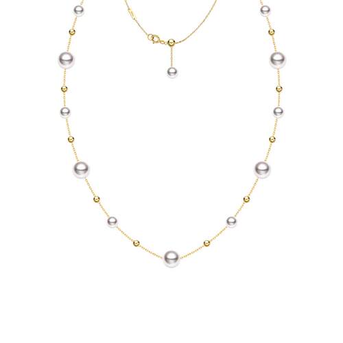 明星同款HELAS赫拉满天星珍珠项链Akoya海水珍珠颈链女颈饰爆款