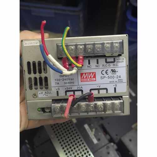 溢价-明纬电源SP-500-24，输入电压100-240VAC，输