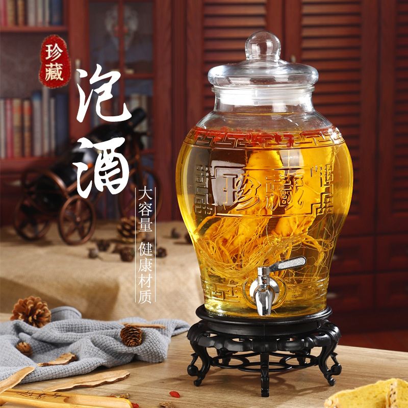 专业泡酒专用酒瓶珍藏泡酒专用酒瓶 加厚5斤10斤20斤带龙头密封人