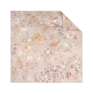 万事利新款100%桑蚕丝真丝丝巾女手工19姆米提花大方巾披肩梦花笺