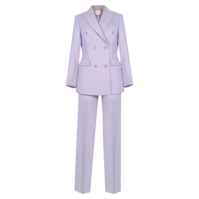 小个子显高气质穿搭西装套装