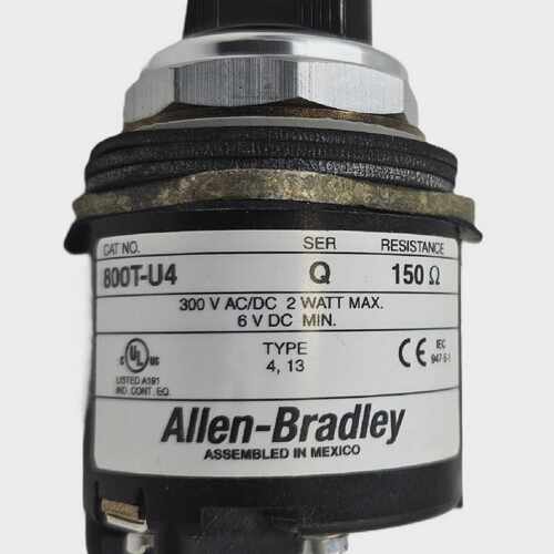 ALLEN-BRADLEY 800T-U4 SER-Q POTENTIAL METER SWITCH [FAST SHI