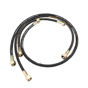 二氧化碳氧气氩气瓶高压过气管大瓶转小瓶充气过桥高压软管连接器