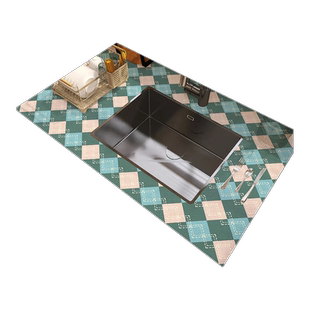 水龙头可定制厨房台面沥水垫满铺浴室洗手台吸水垫水池防油硅藻泥