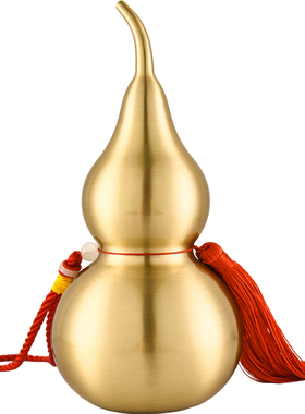 纯铜葫芦摆件开口福禄办公室招财