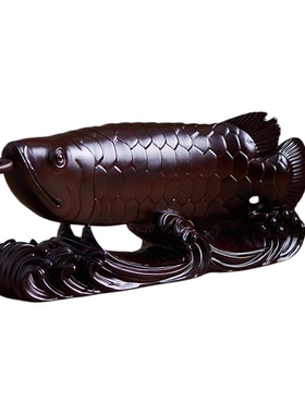 康御红黑檀木中式客厅金龙鱼