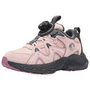 百丽童鞋女童运动鞋加绒棉鞋冬季大童软底防滑登山鞋休闲保暖鞋子