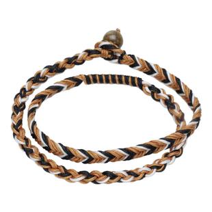 RedBi赤兔 虎年新春限定 虎纹黄虎眼新年原创设计手绳手链饰品