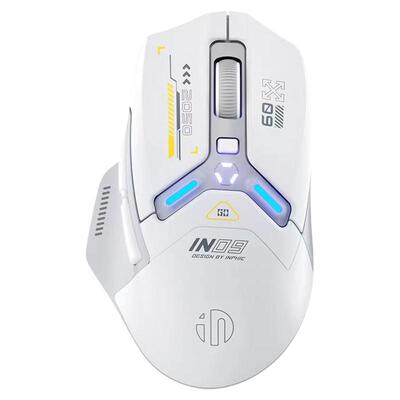 英菲克IN9无线鼠标静音无声有线蓝牙三模电脑笔记本充电游戏电竞