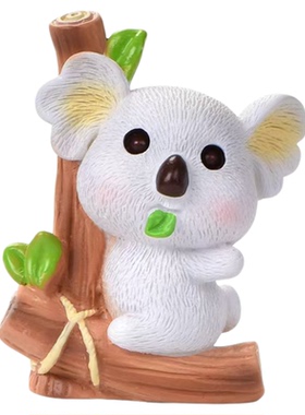 新款憨憨考拉微景观造景装饰摆件