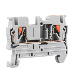 PT1.5/2.5导轨弹簧直插式接线端子排TWIN一进二出PTTB双层QUATTRO