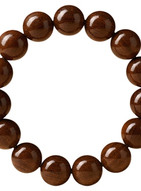 【沉水级】金丝檀木手串可盘玩