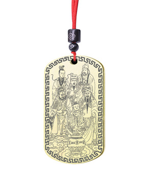 五路财神吊坠赵公明比干柴王亥