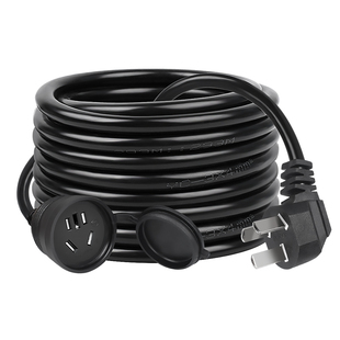 新能源电动汽车充电延长线4平方16A大功率户外插座接地拖线板20米