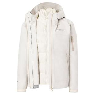 Discovery探索户外GTX羽绒防风三合一户外冲锋衣夹克外套女25冬新