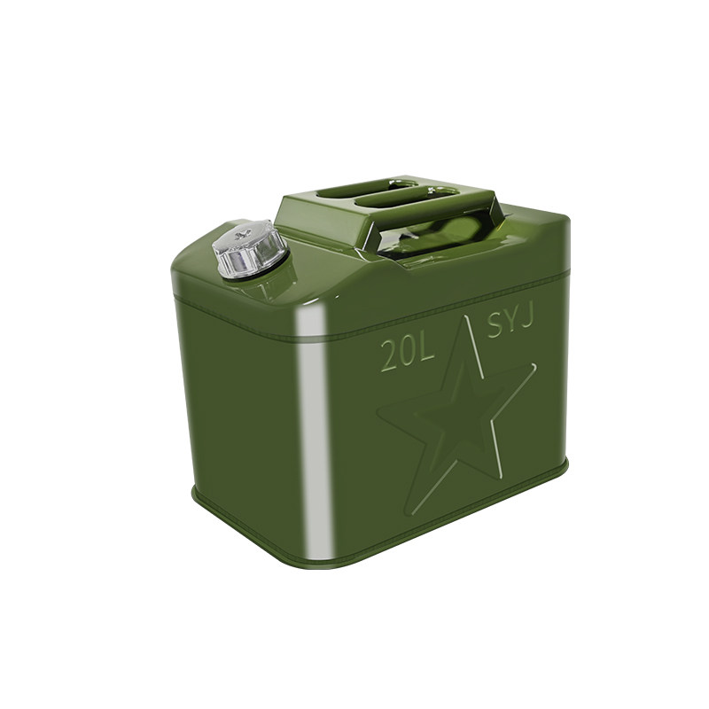 加厚油箱10升5l方形铁盖备用油箱
