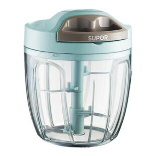 苏泊尔辅食机婴儿辅食料理机家用小型绞肉机手拉式打泥神器多功能